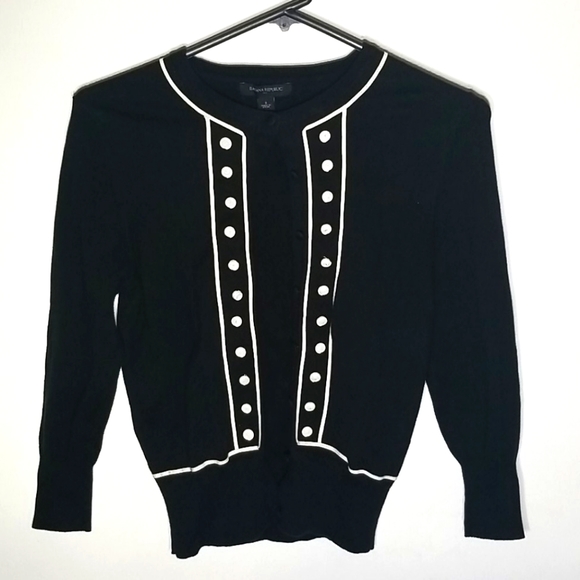 Banana Republic Ribbon Cardigan - Picture 1 of 5